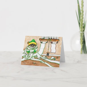 Custom Naughty Nice Santa List Card