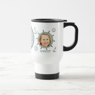 Custom Nautical Best Dad Ever Father's Day Mug