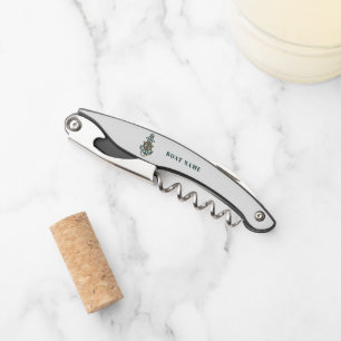 Custom Nautical Family Cruise Vacation Boat Name Corkscrew