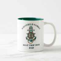 Custom Nautical Family Cruise Vacation Boat Trip