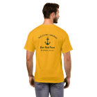 Custom Nautical Navy Blue Captain and Boat Name