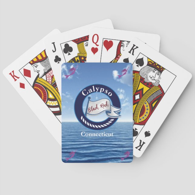 Custom Nautical Playing Cards (Back)