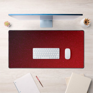 Custom Nebula Red Desk Mat - Cosmic & Bold