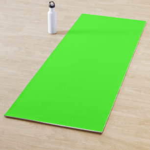 Custom Neon Green Yoga Mat