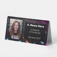 Custom Neon Party Employee of the Month