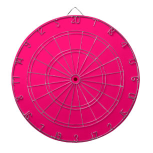 Custom Neon Pink Dartboard – Unique & Stylish