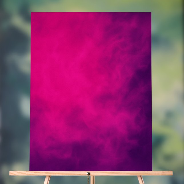 Custom Neon Pink Gradient Acrylic Sign (Neutral)