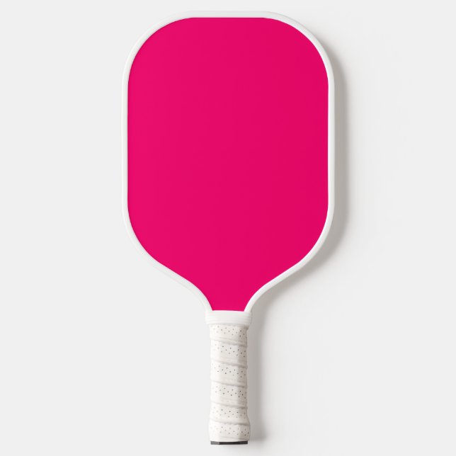 Custom Neon Pink Pickleball Paddle (Front)