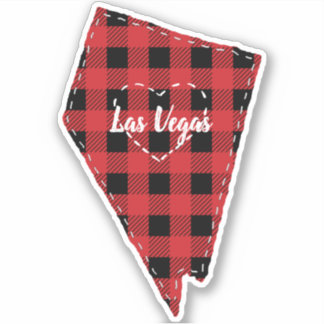 Custom Nevada Hometown State Plaid Christmas