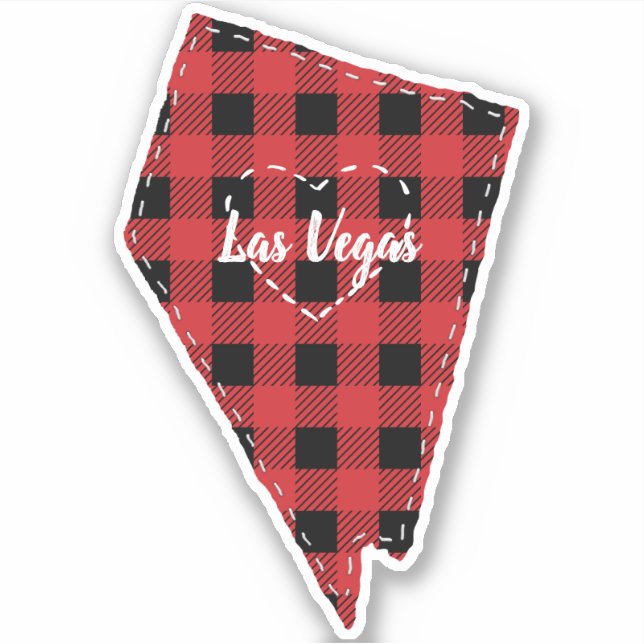 Custom Nevada Hometown State Plaid Christmas (Front)
