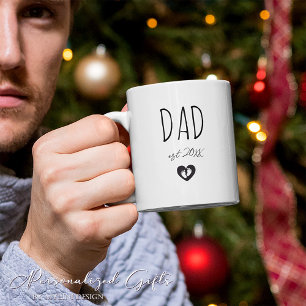 Custom New Dad Coffee Mug