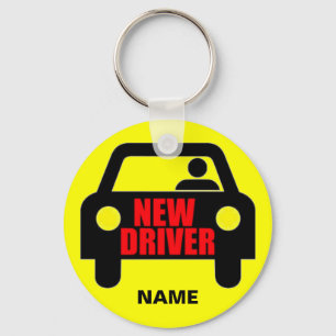 Custom New Driver Safety Key Ring