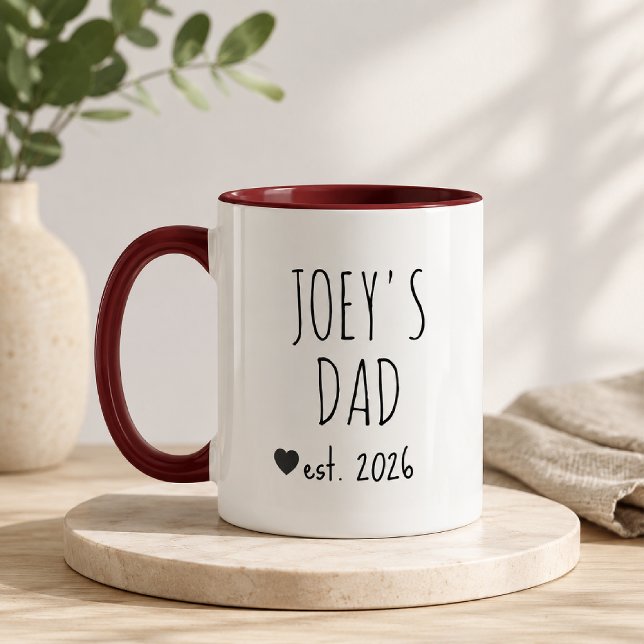 Custom New Father Gift From kid Mug (Creator Uploaded)
