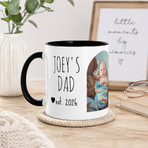 Custom New Father Gift From kid Mug