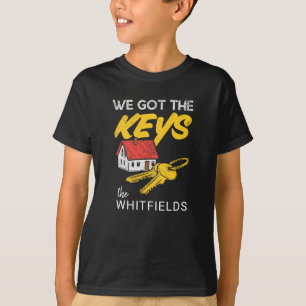 Custom New Home Owners Matching Housewarming Party T-Shirt