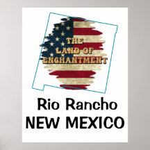 Custom New Mexico state Poster