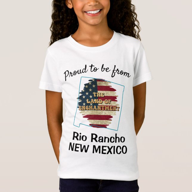 Custom New Mexico state T-Shirt (Front)