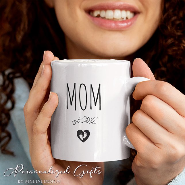 Custom New Mum or New Grandma Gift Coffee Mug (Creator Uploaded)