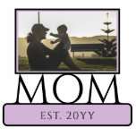 Custom New Mum to be Mum Est Photo Sculpture<br><div class="desc">Personalised Custom New Mum to be Mum Est First Mother's Day Gifts!</div>