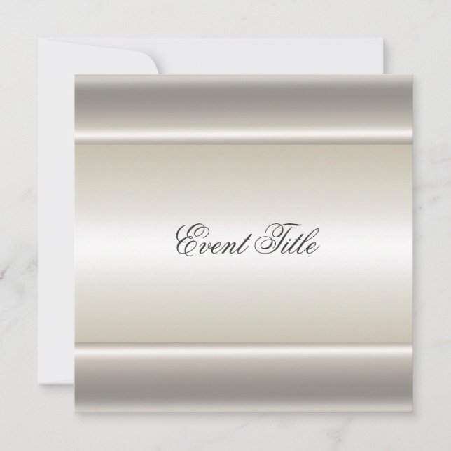 Custom New Year's Party Invitation (Front)