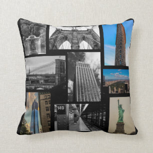 Custom New York City Photo Pillow