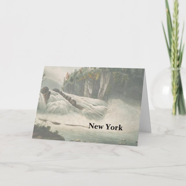 Custom New York Landscape Card (Front)