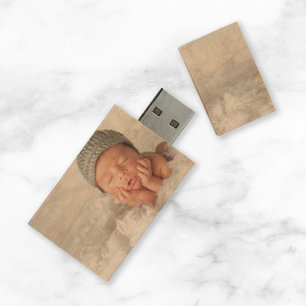 Custom Newborn Photo USB Flash Drive