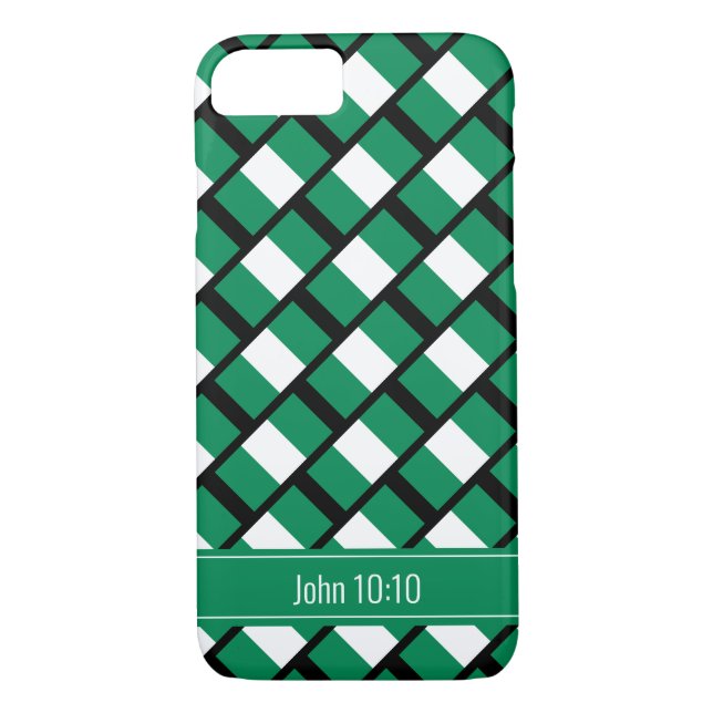 Custom NIGERIA FLAG  Case-Mate iPhone Case (Back)