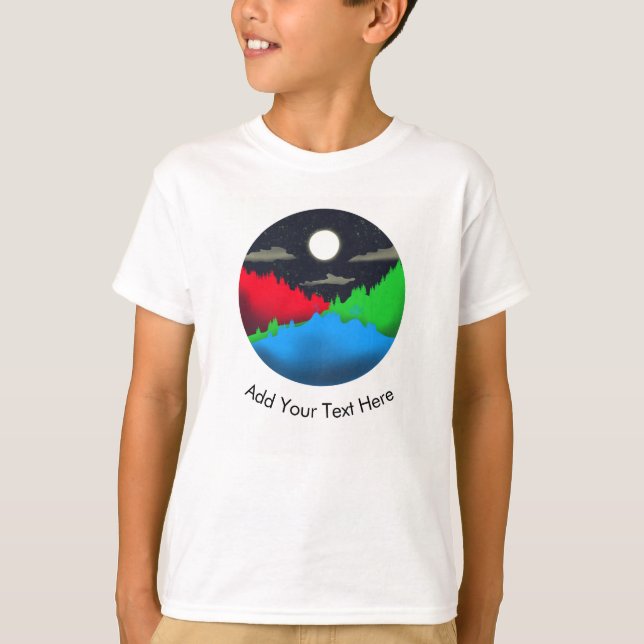Custom Night Sky T-Shirt (Front)