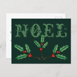 Custom Noel Christmas Postcards 