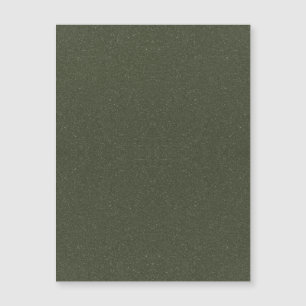 Custom Noise-Effect Moss Green Magnet