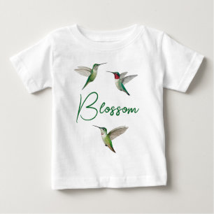 Custom North American Hummingbirds Baby T-Shirt