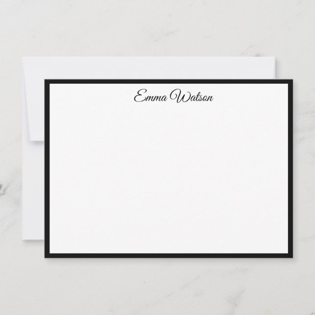 Custom Note Card (Front)