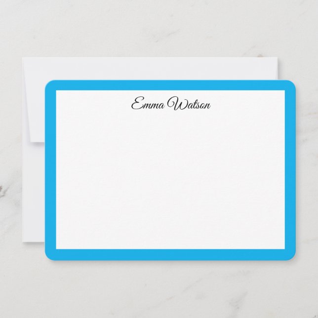 Custom Note Card (Front)