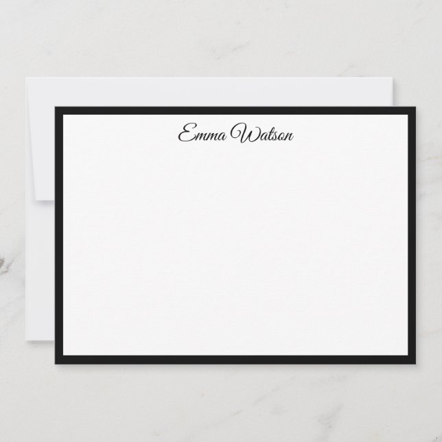 Custom Note Card (Front)