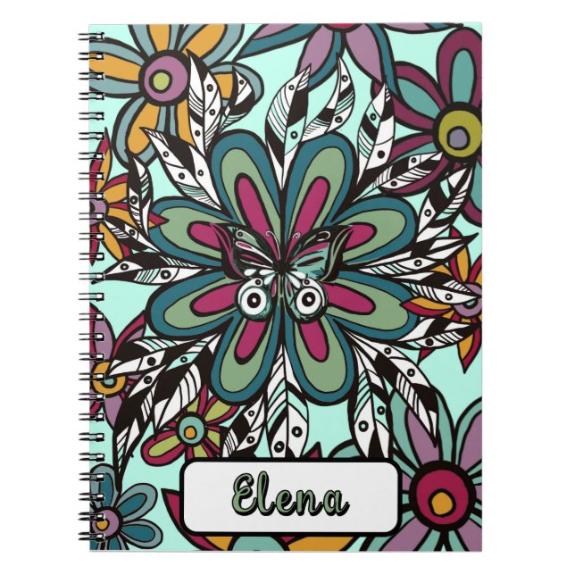Custom Notebook with Unique Designs (Front)