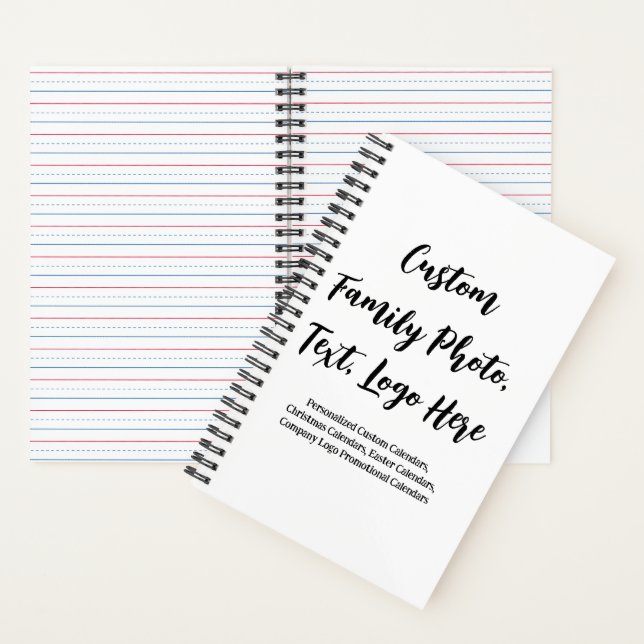 Custom Notebooks - Create Personalised Journal Gif (Inside)