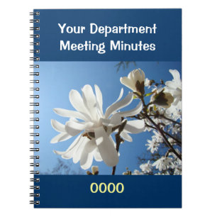 Custom Notebooks Your Dept Meeting Minutes