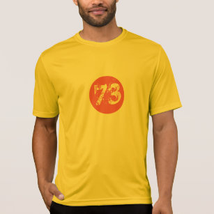 custom number-73 t-shirt design gift idea