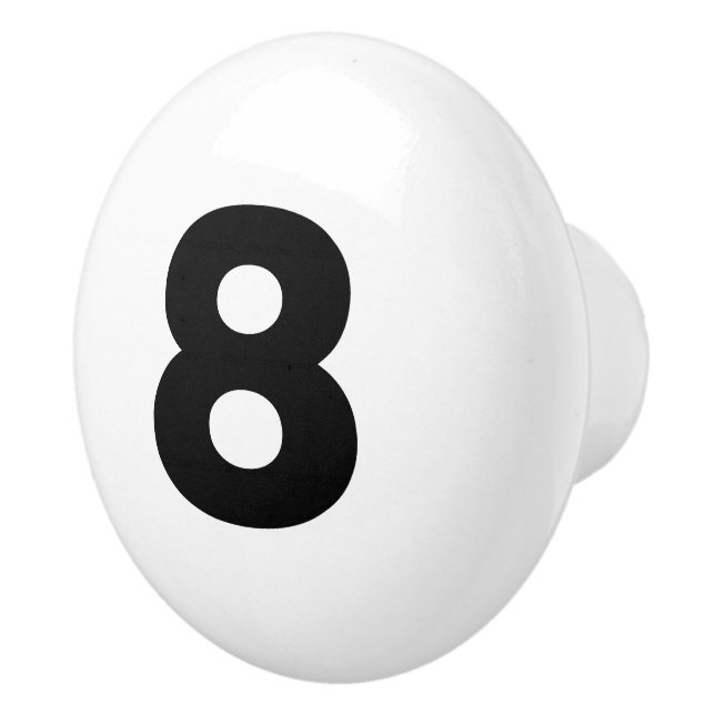 Custom number ceramic knobs (Right)