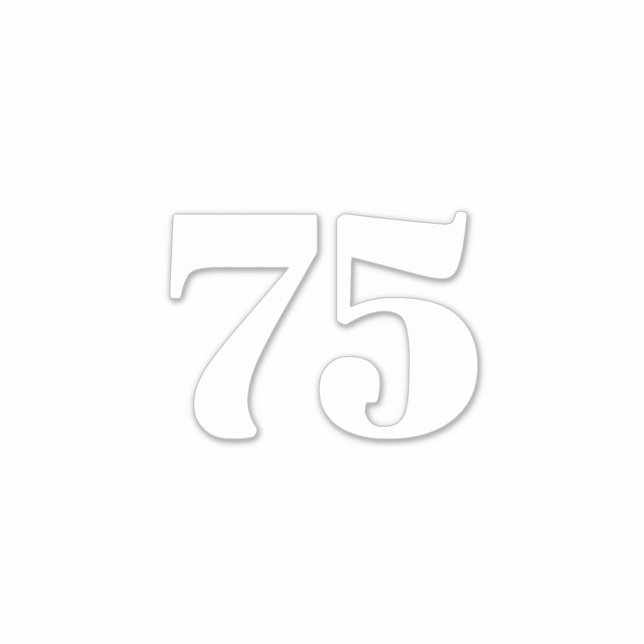 Custom number recycling bin trash street Address (Front)