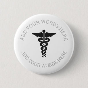Custom Nurse 6 Cm Round Badge