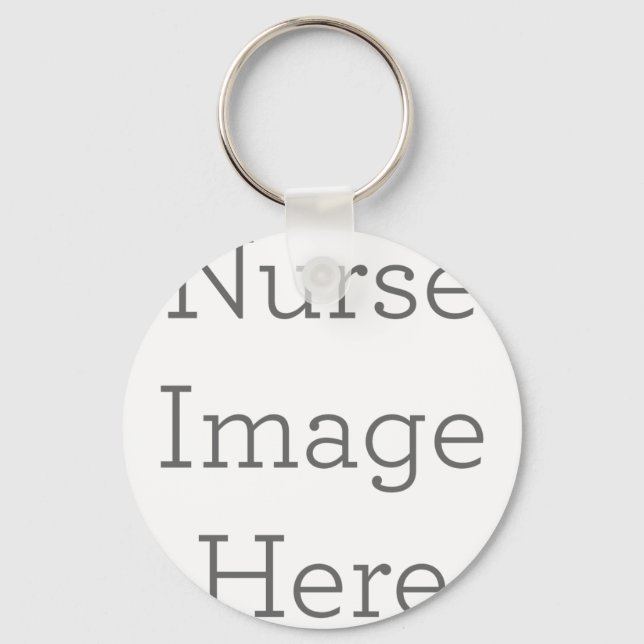 Metal Circle Keychain, 2" (Front)