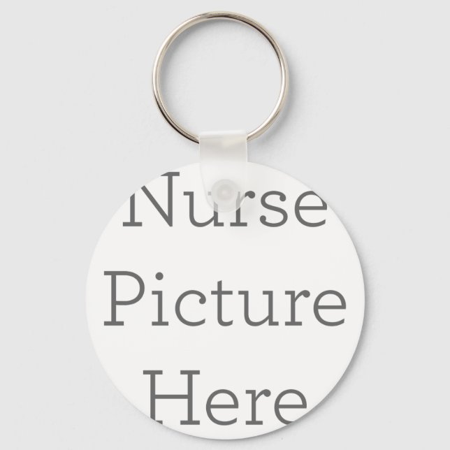 Metal Circle Keychain, 2" (Front)