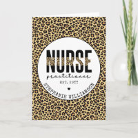 Custom Nurse Practitioner NP cheetah Graduation