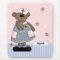 Custom Nurse's Name Teddy Bear Design Mousepad