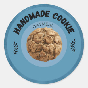 Custom Oatmeal Cookie Labels Personalised
