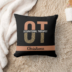 Custom Occupational Therapist OT Appreciation Gift Cushion