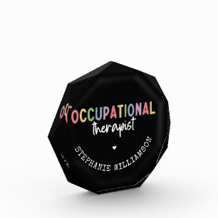 Custom Occupational Therapist OT Gifts Photo Block
