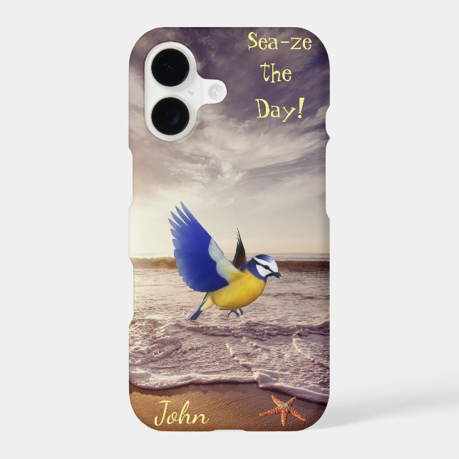 Custom Ocean Bird Starfish   Samsung Galaxy S21 Ultra Case (Back)